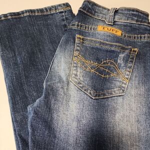 Cowgirl Tuff Dark Blue Denim Jeans
